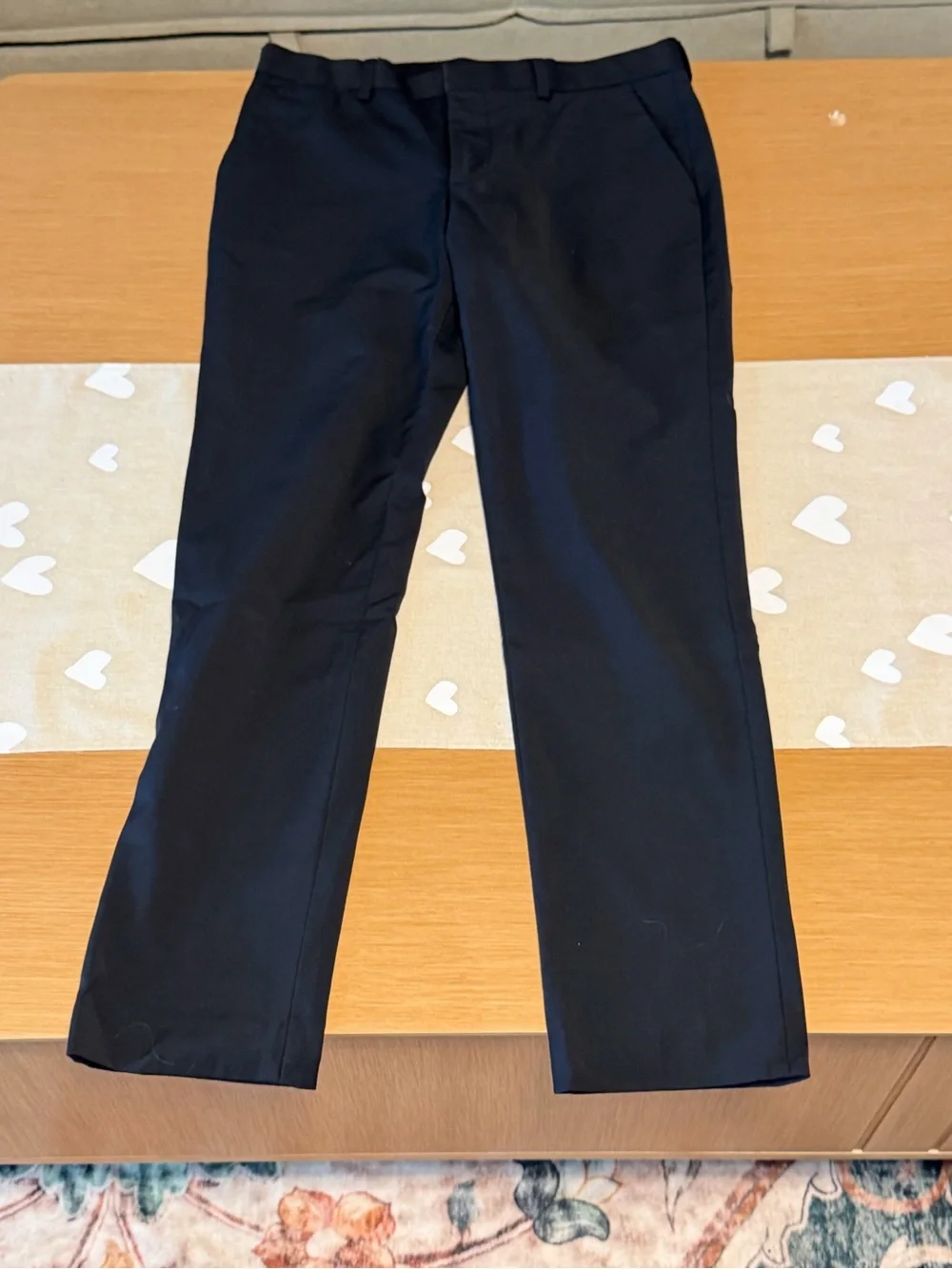 Express Men's Black Dress Pants - Classic Straight Fit